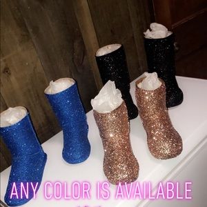 Glitter boots